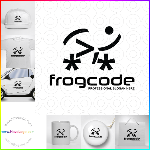 Compra un diseño de logo de Frog Code 63776
