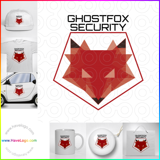 Compra un diseño de logo de GhostFox Security 66828