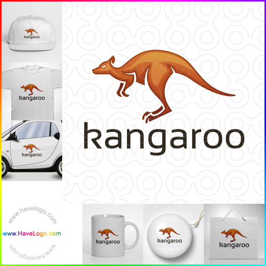 Compra un diseño de logo de Canguro 61501