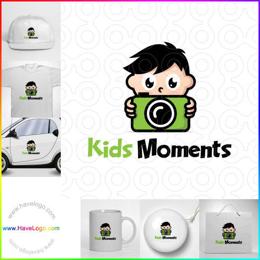 Compra un diseño de logo de Momentos para niños 62487