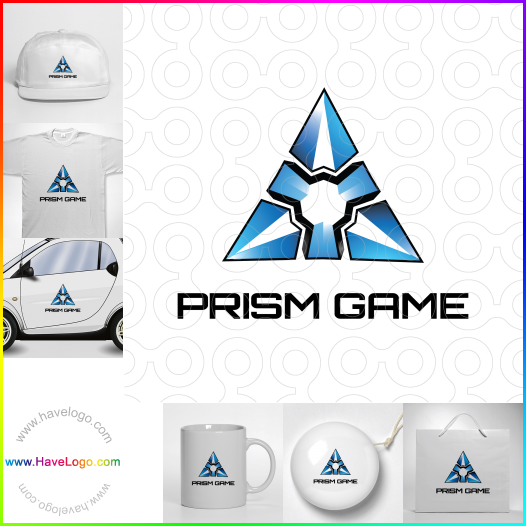 Compra un diseño de logo de Prism Game 65912