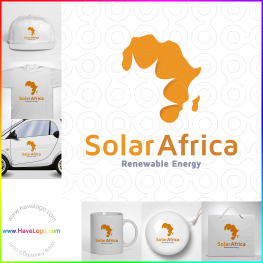 Compra un diseño de logo de Energía solar renovable de África 64112