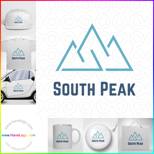 Compra un diseño de logo de South Peak 65463