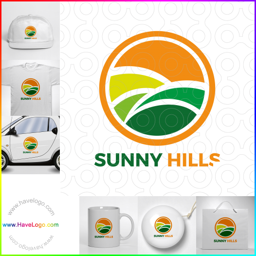 Compra un diseño de logo de Sunny Hills 66253