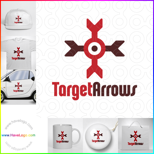 Compra un diseño de logo de Target Arrows 67268