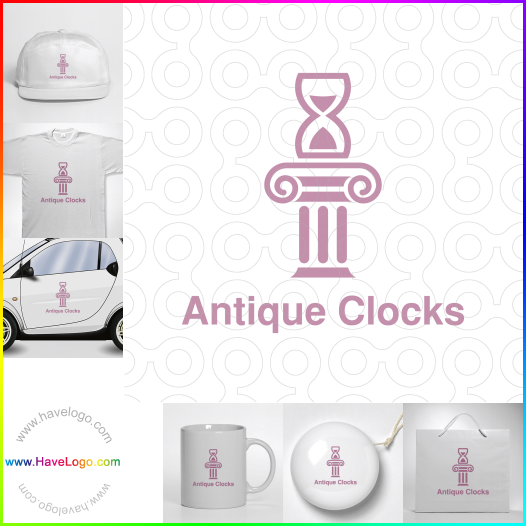 Compra un diseño de logo de relojes antiguos 62947