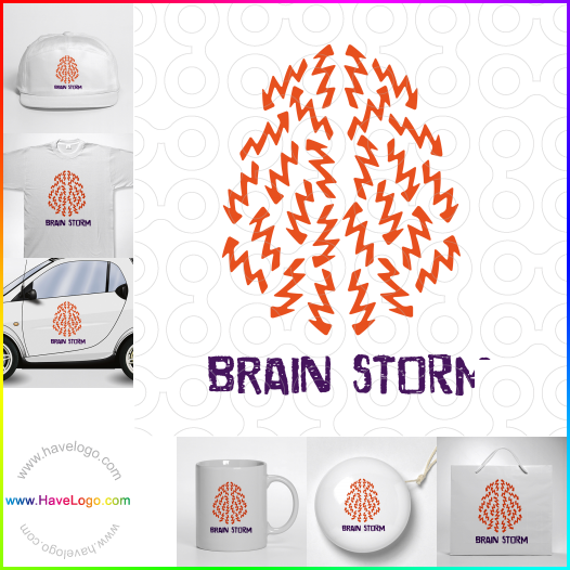 Koop een brein logo - ID:3930
