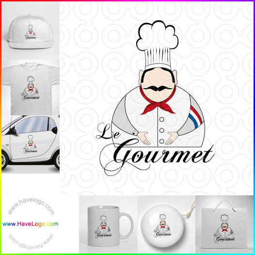Compra un diseño de logo de cocinero 59426