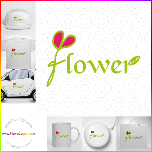 Koop een bloem logo - ID:9532