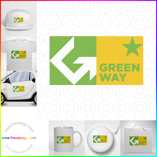 Koop een groene energie logo - ID:24016