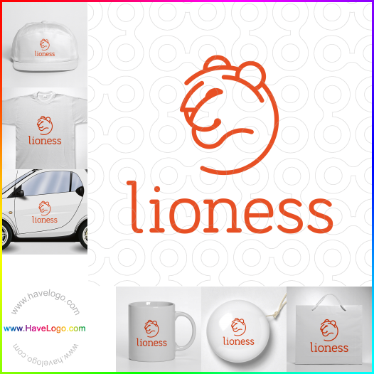 Acheter un logo de lionne - 60889