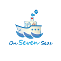 Logo services maritimes