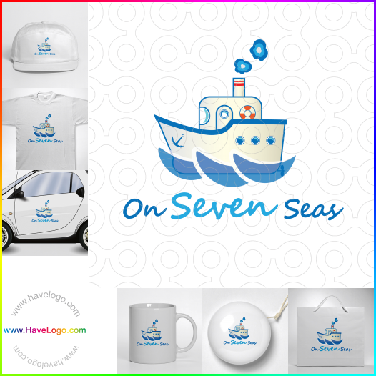 Koop een maritieme diensten logo - ID:38486