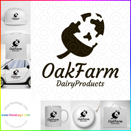 Compra un diseño de logo de leche 28113