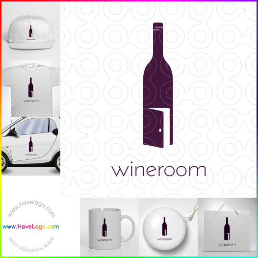 Koop een wijn logo - ID:25876
