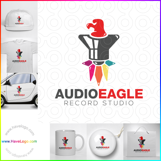 Compra un diseño de logo de Audio Eagle 67143