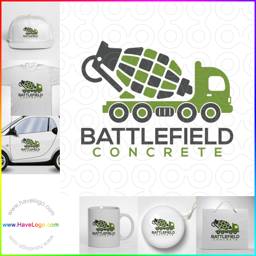 Acheter un logo de Battlefield Concrete - 60487