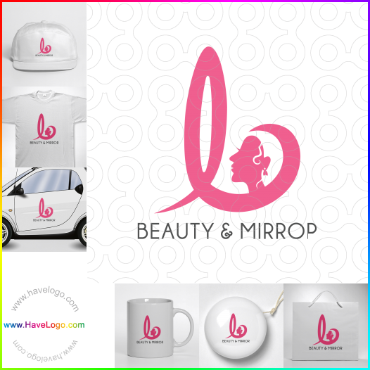 Compra un diseño de logo de Belleza y espejo 64423