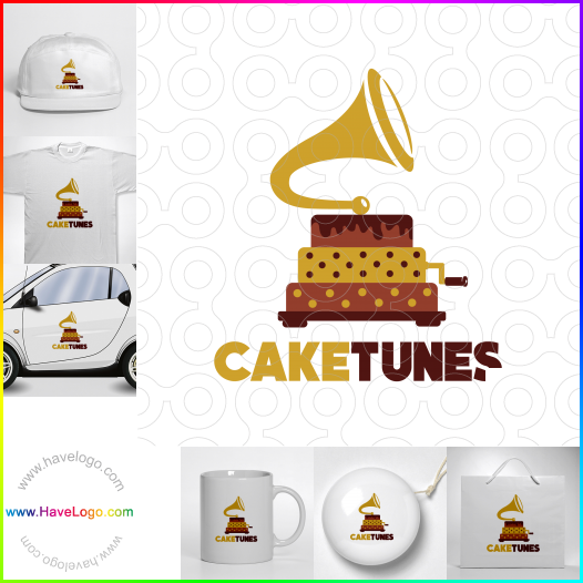 Acquista il logo dello Cake Tunes 66454