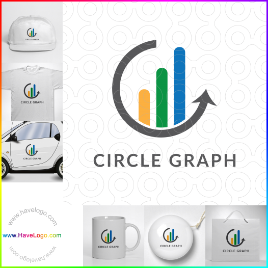 Acquista il logo dello Grafico a cerchio 66314