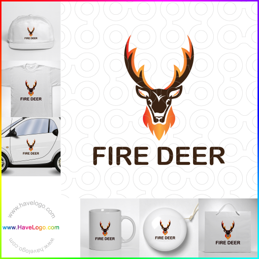 Koop een Vuur Hert logo - ID:65187
