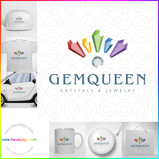 Compra un diseño de logo de Reina gema 61686