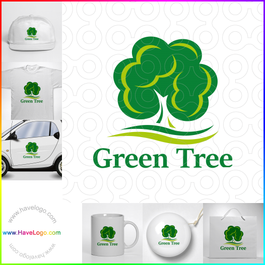 Acquista il logo dello Albero verde 65345