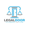 Juridische deur Logo