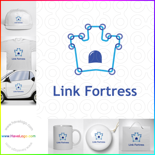 Compra un diseño de logo de Link Fortress 66524