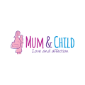 logo de Mamá y niño