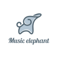 logo de Música elefante