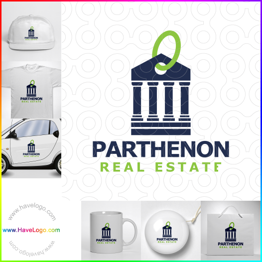 Koop een Parthenon Real Estate logo - ID:60590