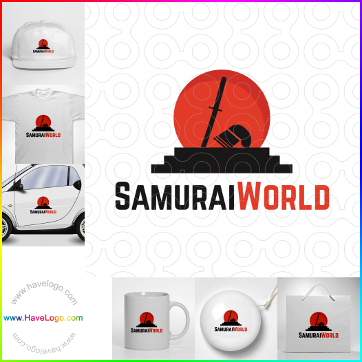 Koop een Samurai World logo - ID:63658