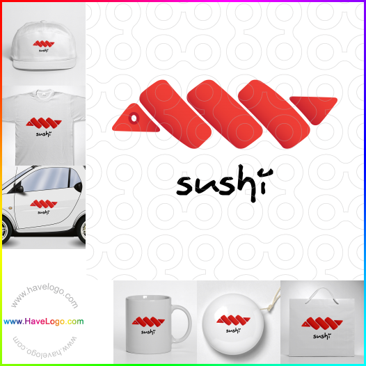 Acheter un logo de Sushi - 62187
