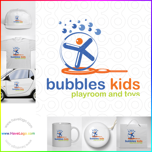 Compra un diseño de logo de burbuja 39722