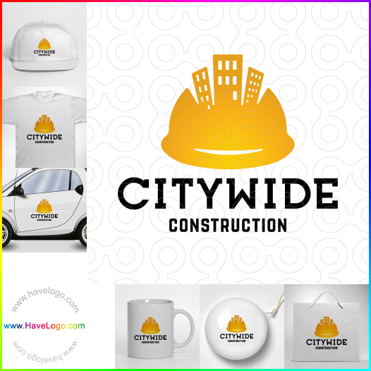 Compra un diseño de logo de construcción en toda la ciudad 62524
