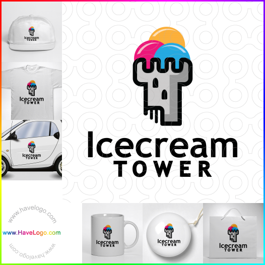 Acheter un logo de boutique de glaces - 48964