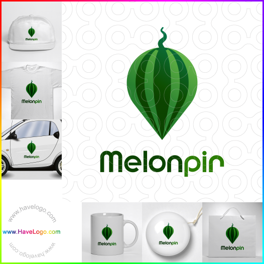 Koop een meloen logo - ID:34169