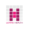Logo femme gym