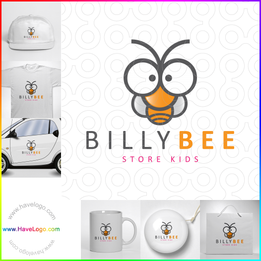 Compra un diseño de logo de Billy Bee 65558