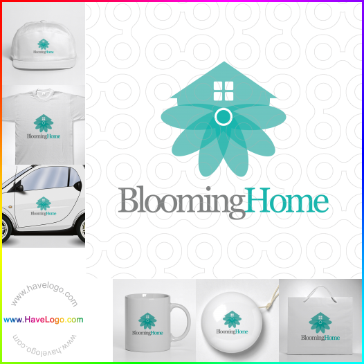 Koop een Blooming House logo - ID:66216