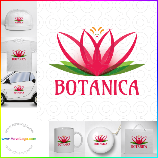 Compra un diseño de logo de Botánica 63276