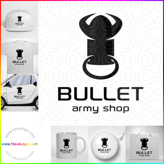 Acheter un logo de Bullet army shop - 63245