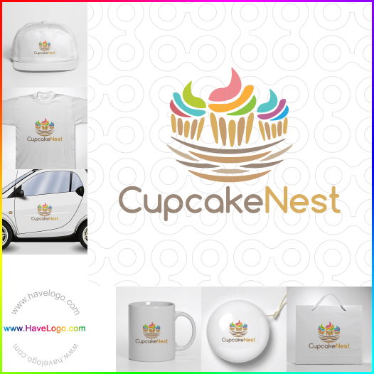 Acquista il logo dello Cupcake Nest 65411