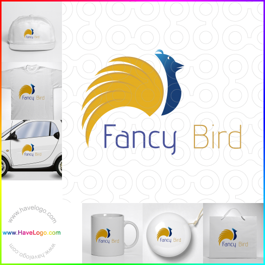 Compra un diseño de logo de Fancy Bird 67030