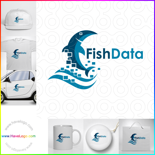 Compra un diseño de logo de FishData 62980