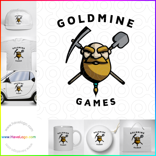 Compra un diseño de logo de Goldmine Games 61456