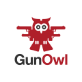 Logo Gun Owl