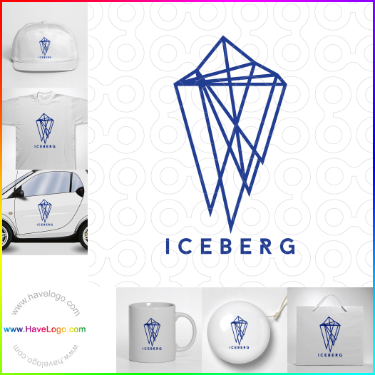 Compra un diseño de logo de Iceberg 67242