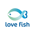 Liefde vis logo